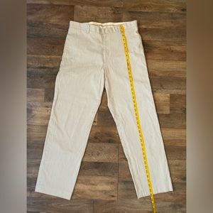 Banana Republic White Men’s Pants With Blue Lines Size 34/30 Casual